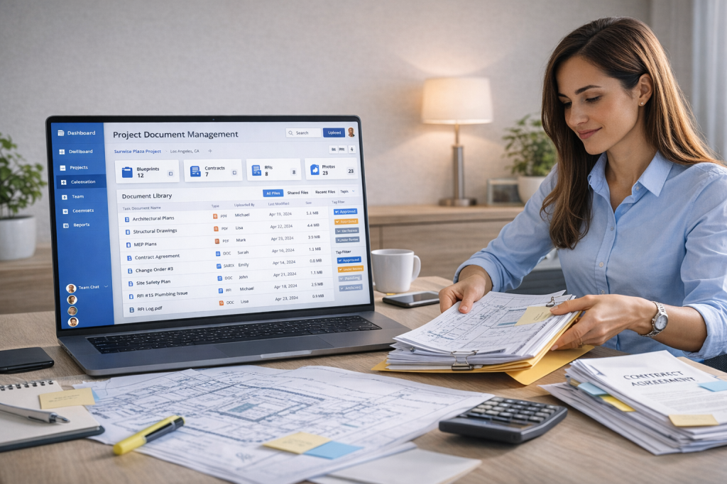 Project document management software